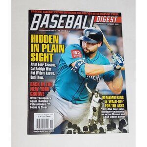 Baseball Digest Issue Featuring Cal Raleigh Magazine